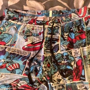 Youth Medium Marvel Comic Pajama Pants